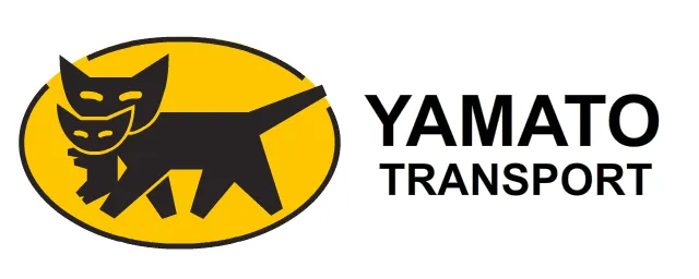 Yamato Transport name mark, the logo featuring a mama cat carrying a kitten